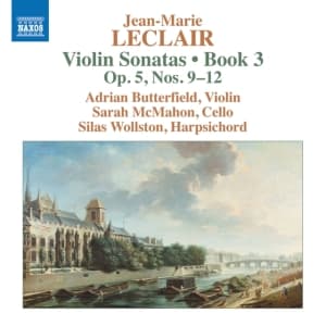 Leclair Jean-Marie - Violin Sonatas, Book 3, Op. 5, Nos. (CD)