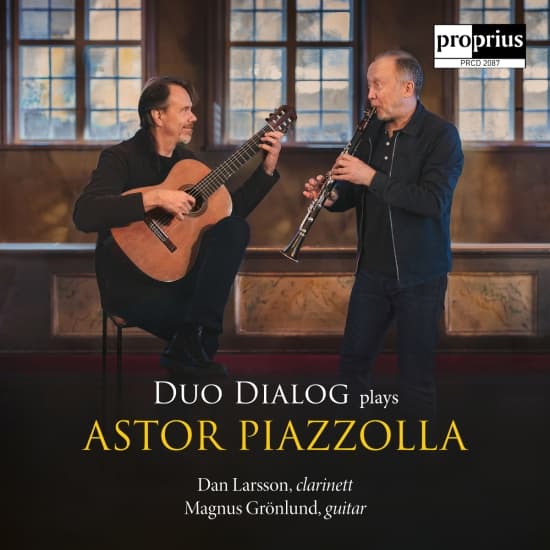 Dan Larsson & Magnus Grönlund - Duo Dialog Plays Astor Piazzolla (CD)