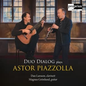 Dan Larsson & Magnus Grönlund - Duo Dialog Plays Astor Piazzolla (CD)