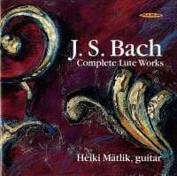 Johann Sebastian Bach - Complete Lute Works (CD)