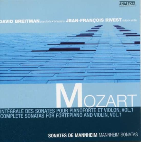 Rivest Jean-Francois Breitman Da - Mozart: Complete Sonatas For Fortep (CD)
