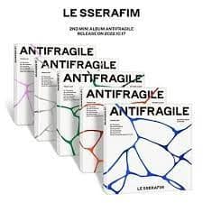 LE SSERAFIM - ANTIFRAGILE COMPACT Random Ver. (CD)