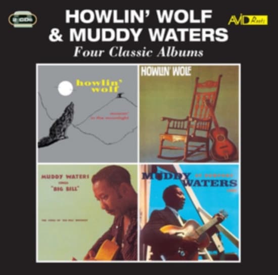 Howlin Wolf & Muddy Waters - Four classic albums (CD)