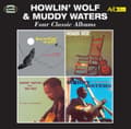 Miniatyrbillede 1 af 2: Howlin Wolf & Muddy Waters - Four classic albums (CD)