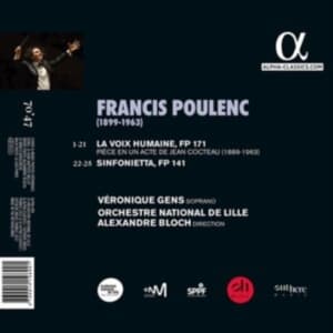 Poulenc Francis - La Voix Humaine (CD)
