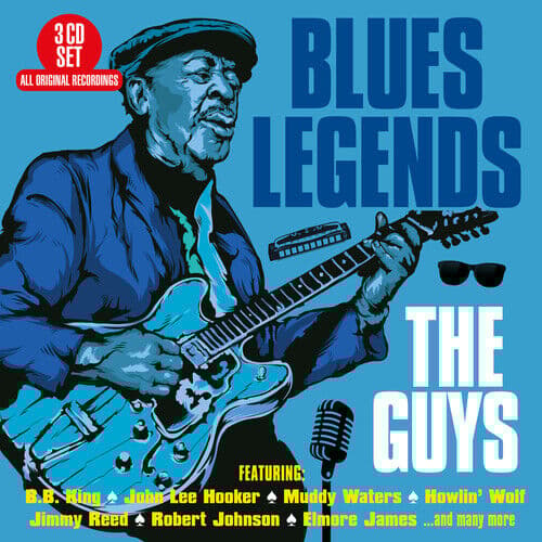Various Artists : Blues Legends: The Guys CD Box Set 3 discs (2022) Brand New