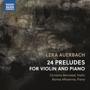 Auerbach Lera - 24 Preludes For Violin & Piano (CD)