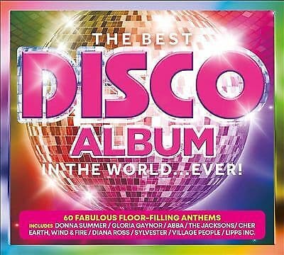Various Artists : The Best Disco Album in the World... Ever! CD Box Set 3 discs Pre Owned