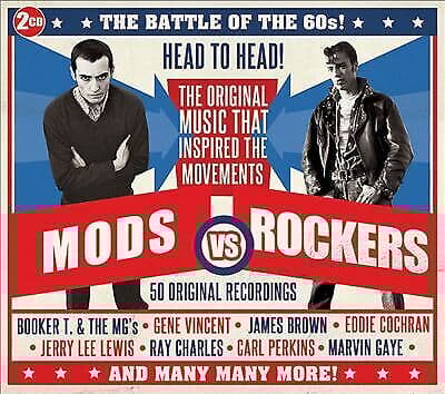 Various Artists : Mods Vs Rockers CD 2 discs (2014) Pre Owned