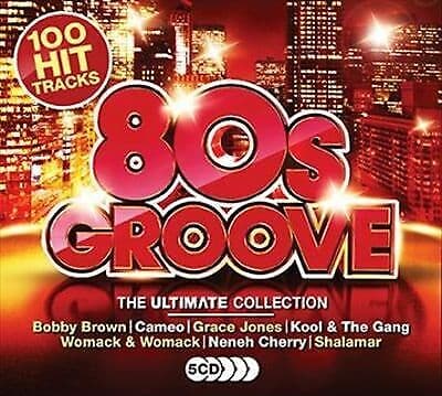 Various Artists : 80s Groove CD Box Set 5 discs (2017) Pre Owned