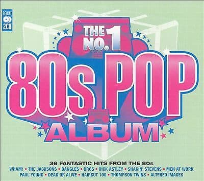 Various Artists : The No. 1 80's Pop Album CD 2 discs (2007) Pre Owned