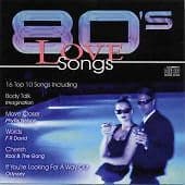 Various Artists : 80's Love Songs CD (2001) Pre Owned