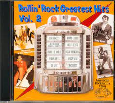 Rollin Rock Greatest Hits Vol 2 - Vincent-Haley-Cochran Etc (CD)