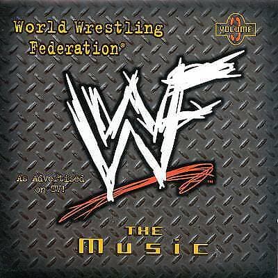 World Wrestling Federation: The Music;Volume 3 CD (2001) Pre Owned