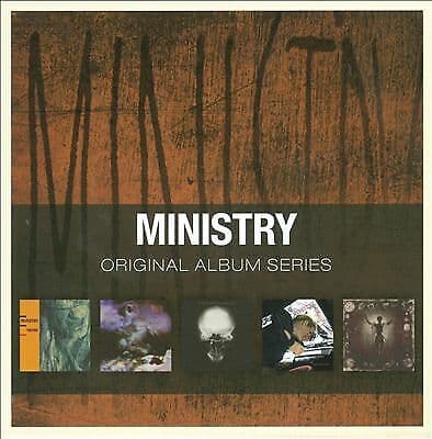 Ministry : Original Album Series CD Box Set 5 discs (2011) Pre Owned