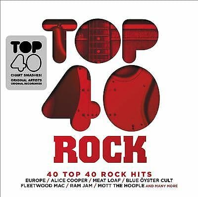 Various Artists : Top 40 Rock CD 2 discs (2014) Pre Owned