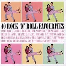40 Rock N Roll Favourites - Frankie Avalon , Crystals Mfl (CD)