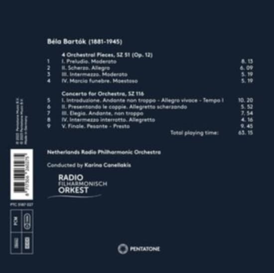 Bartok Bela - Concerto For Orchestra (CD)