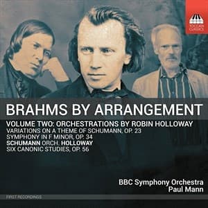 Brahms Johannes Schumann Robert - Brahms By Arrangement, Vol. 2 - Orc (CD)