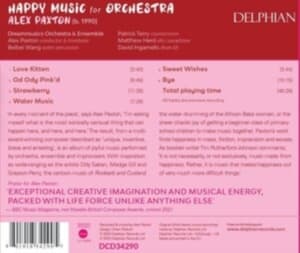 Dreammusics Orchestra - Alex Paxton: Happy Music For Orches (CD)