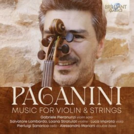 Paganini Niccolo - Music For Violin & Strings (CD)