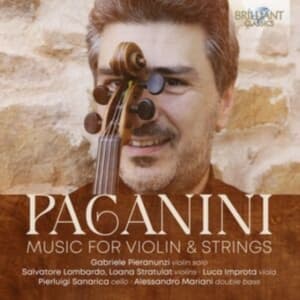 Paganini Niccolo - Music For Violin & Strings (CD)