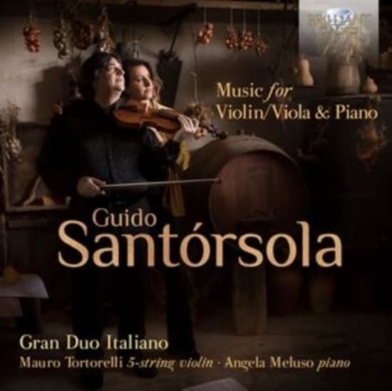 Santorsola Guido - Music For Violin/Viola & Piano (CD)