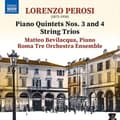 Miniatyrbillede 1 af 2: Perosi Lorenzo - Piano Quintets Nos. 3-4 String Tri (CD)