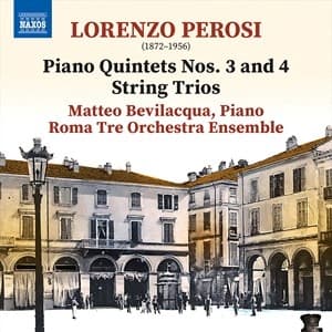 Perosi Lorenzo - Piano Quintets Nos. 3-4 String Tri (CD)