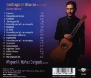 Miguel Alejandro Nunez Delgado - De Murcia: Guitar Music (CD)
