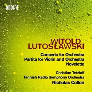 Lutoslawski Witold - Concerto For Orchestra Partita For (CD)