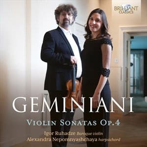 Geminiani Francesco - Violin Sonatas, Op. 4 (CD)