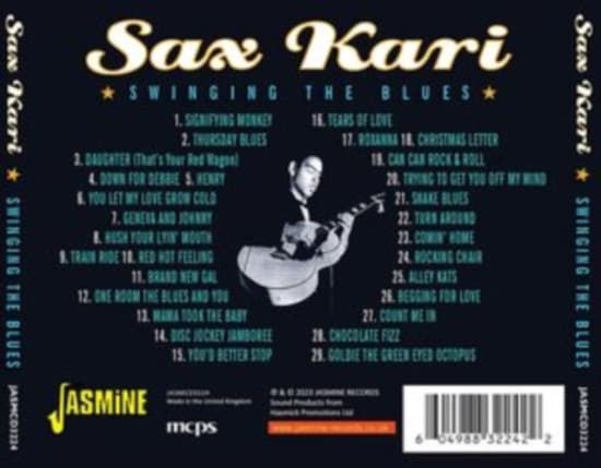 Sax Kari & His Orchestra - Swinging The Blues 1947-1957 (CD)