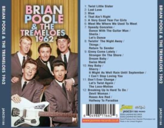 Poole Brian & The Tremeloes - 1962 (CD)