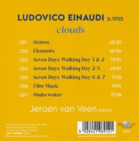 Einaudi Ludovico - Einaudi: Clouds (7Cd) (CD)