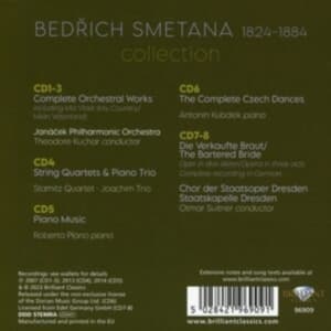 Smetana Bedrich - Smetana Collection (8Cd) (CD)