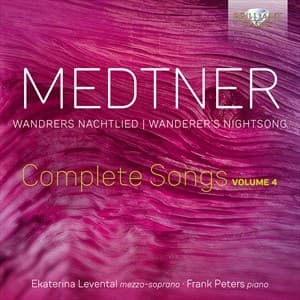 Medtner Nikolai - Wandrers Nachtlied - Complete Songs (CD)