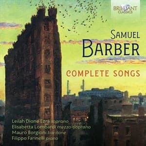 Barber Samuel - Complete Songs (3Cd) (CD)