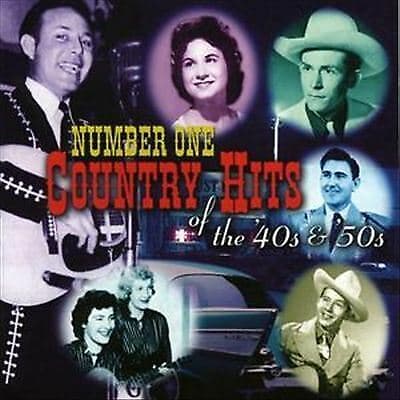 Number One Country Hits of the 40s and 50s CD (2004) Pre-Owned