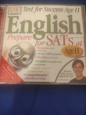 Cd-Rom : English - Prepare For SATs At Age 11 (CD Pre-Owned