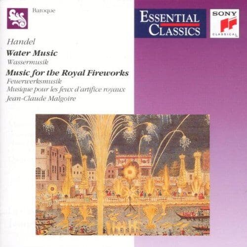 Water Music, Music for Royal Fireworks (Malgoire) CD (2001) Pre-Owned