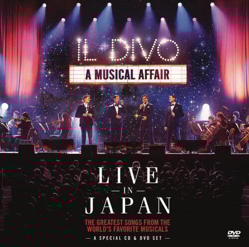 Il Divo : Il Divo: A Musical Affair: Live in Japan CD Album with DVD 2 discs Pre-Owned