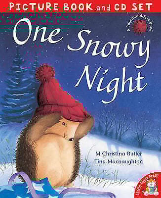 Macnaughton, Tina : One Snowy Night (Book & CD) Pre-Owned