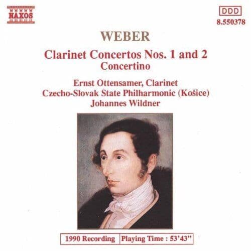 Weber, Carl Maria von : Clarinet Concertos Nos. 1 and 2 / Concer CD Pre-Owned