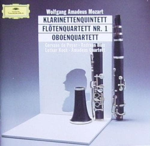 Mozart,Mozart,Blau,Mozart,Mozart,Blau,Amadeus Quartet : Clarinet Quintet / Flute Pre-Owned