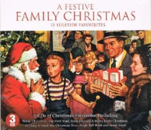 Various Artists : A Festive Family Christmas 75 Yuletide F CD Pre-Owned