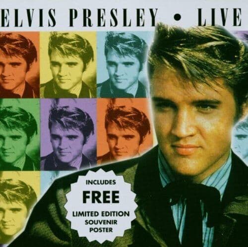 Elvis Presley Live CD Pre-Owned