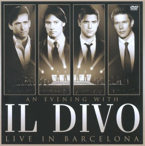 Il Divo : An Evening With Il Divo CD Album with DVD 2 discs (2009) Pre-Owned