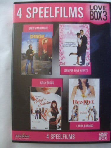 Unknown Artist : 4 Speelfilms Love Box 3 CD Pre-Owned