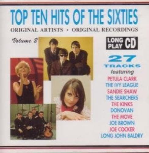 Various : Top Ten Hits of the Sixties 2 CD Pre-Owned